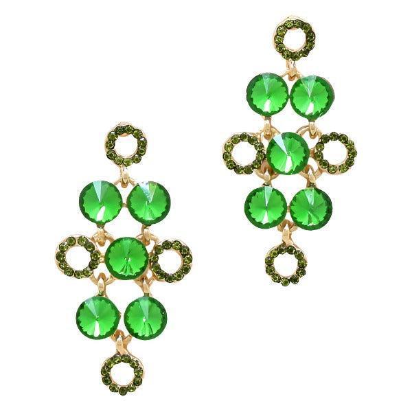 Green Whimsi-bubble Earrings - Jewelry Store by Erik Rayo