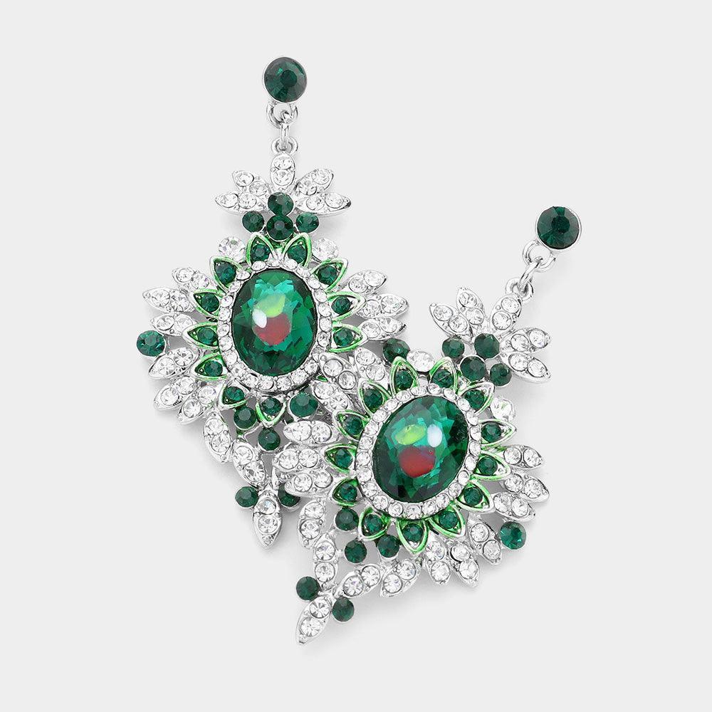 Sunflower Drop Evening Earrings - Jewelry Store by Erik Rayo