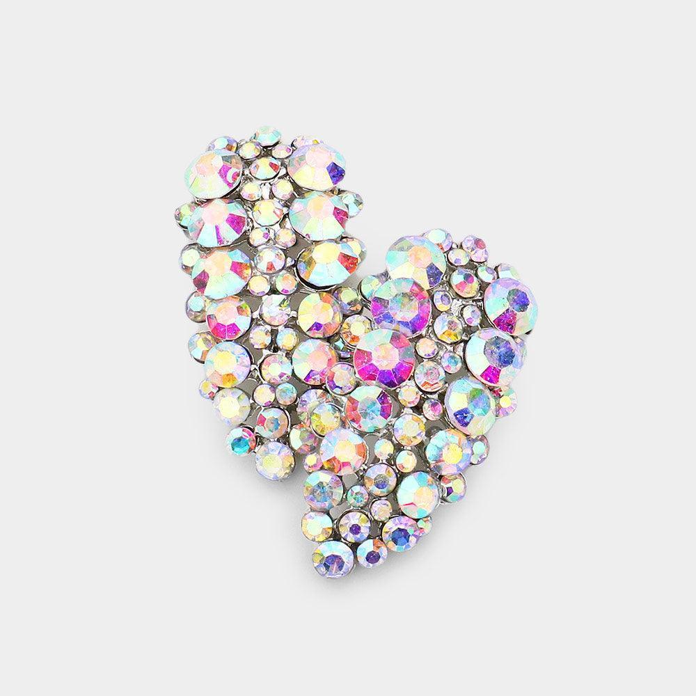 Bubble Stone Cluster Evening Earrings - Jewelry Store by Erik Rayo