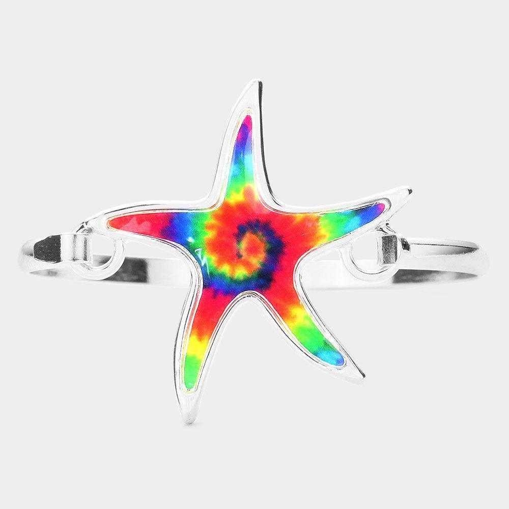 Tie Dye Starfish Hook Bracelet - Jewelry Store by Erik Rayo
