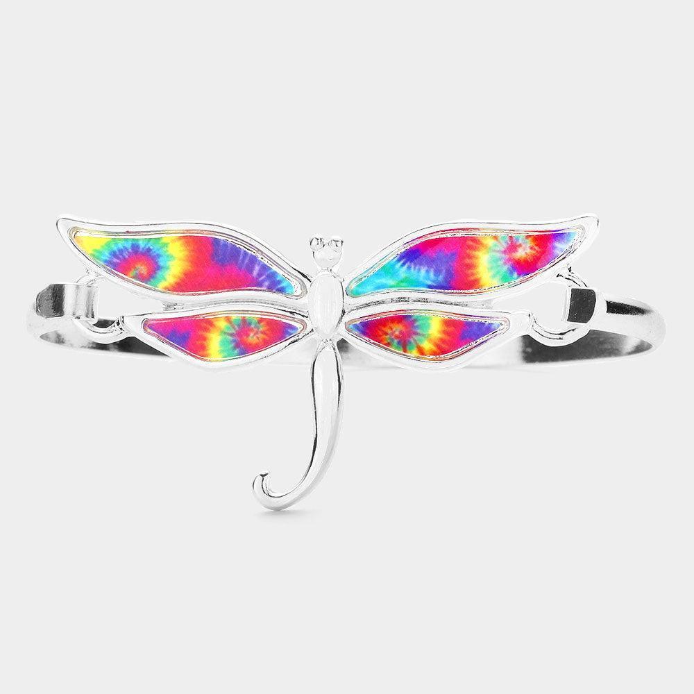 Tie Dye Dragonfly Hook Bracelet - Jewelry Store by Erik Rayo