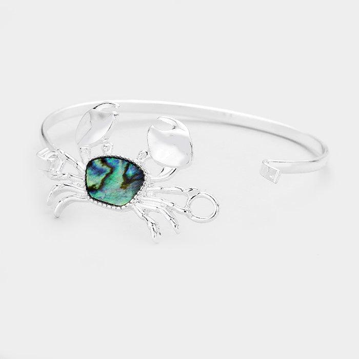 Abalone Crab Hook Bracelet - Jewelry Store by Erik Rayo