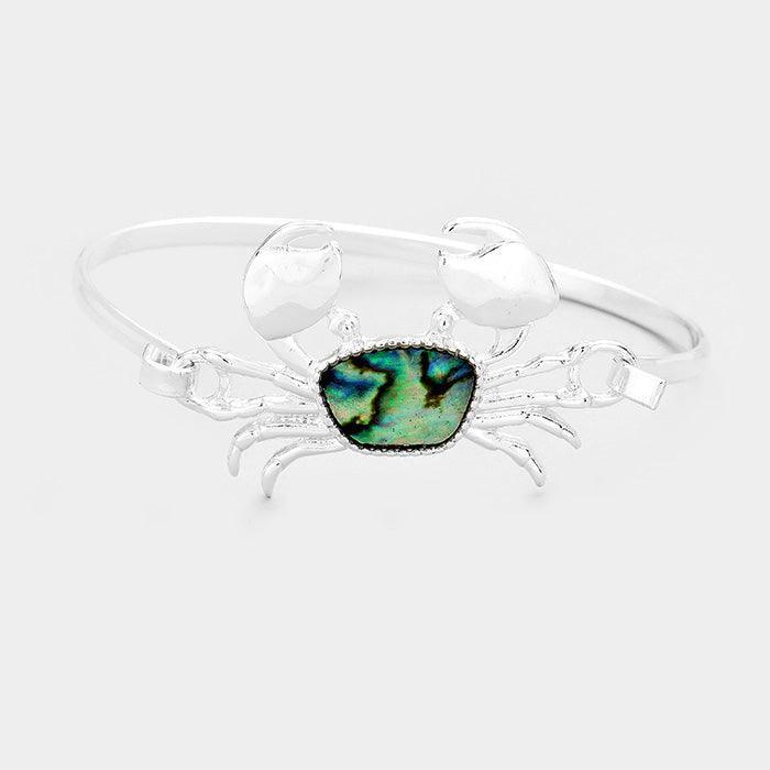 Abalone Crab Hook Bracelet - Jewelry Store by Erik Rayo