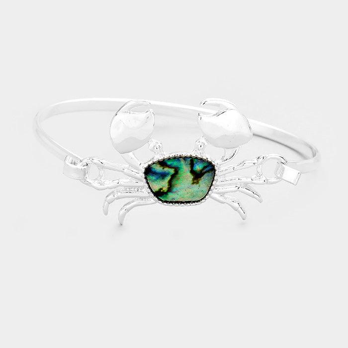 Abalone Crab Hook Bracelet