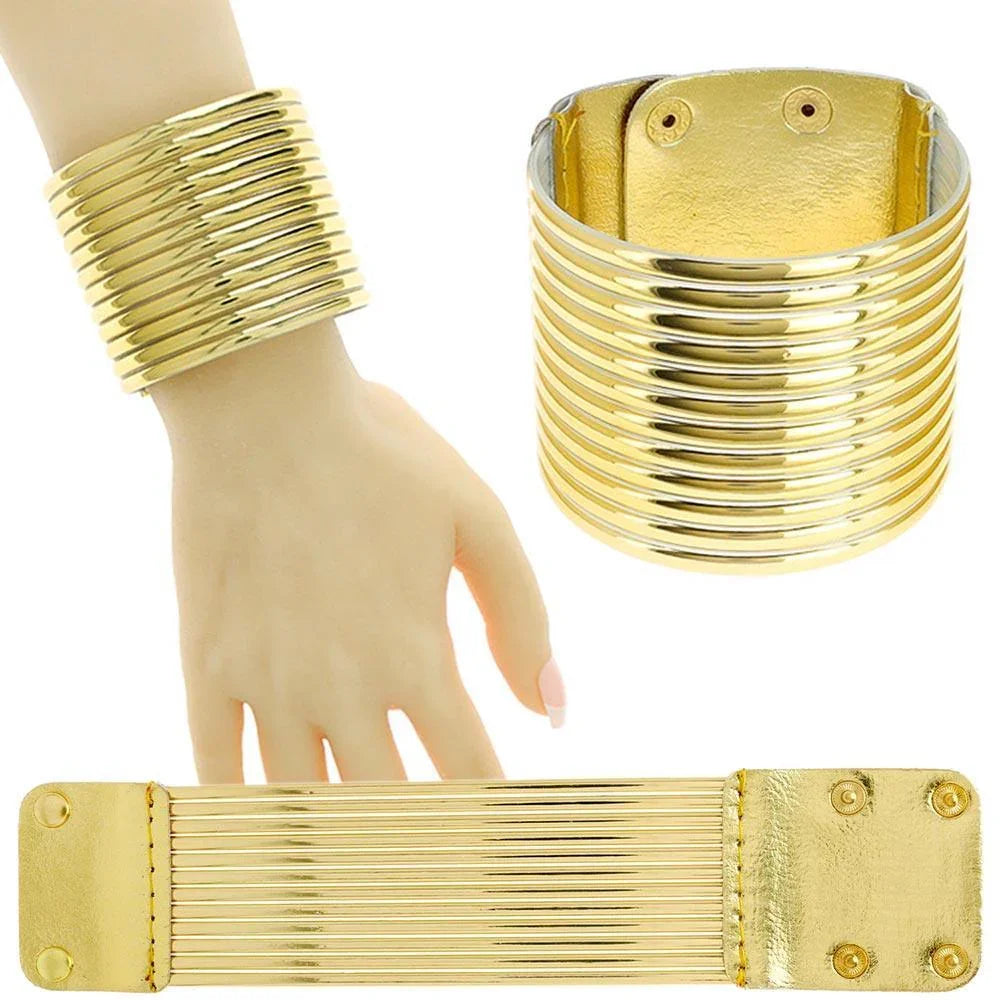 Gold Metallic Bracelet - Jewelry Store by Erik Rayo