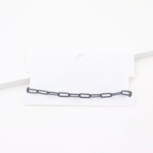 Load image into Gallery viewer, Gray Colored Chain Link Bracelet
