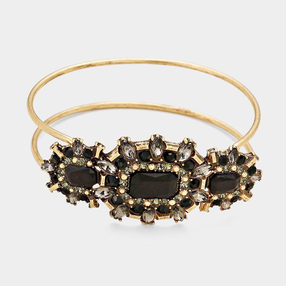 Gold Victorian Floral Bracelet - Jewelry Store by Erik Rayo