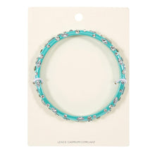 Load image into Gallery viewer, Multi Stone Paved Bangle Bracelet
