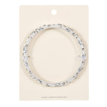 Load image into Gallery viewer, White Multi Stone Paved Bangle Bracelet
