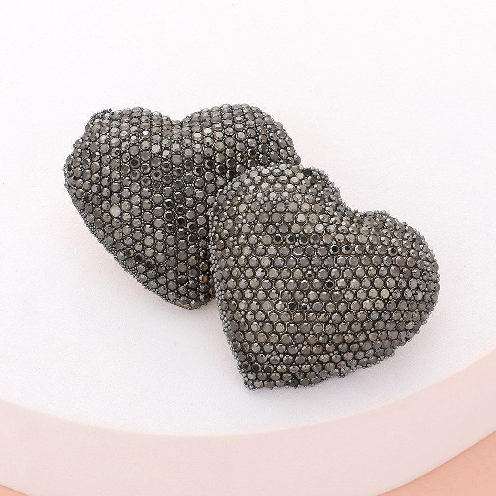 Bling Heart Earrings - Jewelry Store by Erik Rayo
