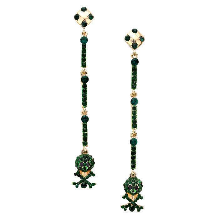 Green Fashion Earrings - Jewelry Store by Erik Rayo