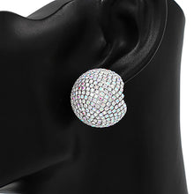 Load image into Gallery viewer, Rhinestone Studded Ball Earrings
