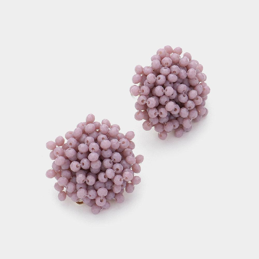 Faceted Beaded Earrings - Jewelry Store by Erik Rayo
