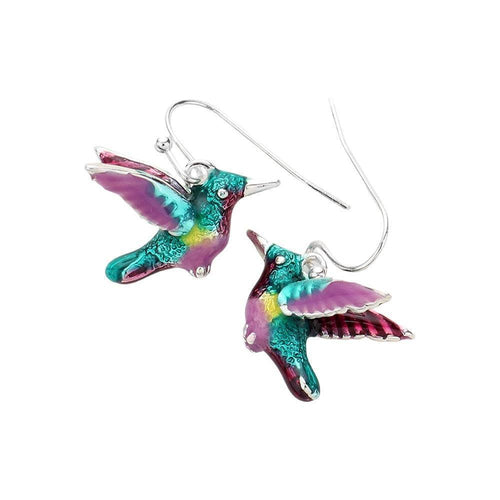 3D Bird Dangle Earrings - Jewelry Store by Erik Rayo