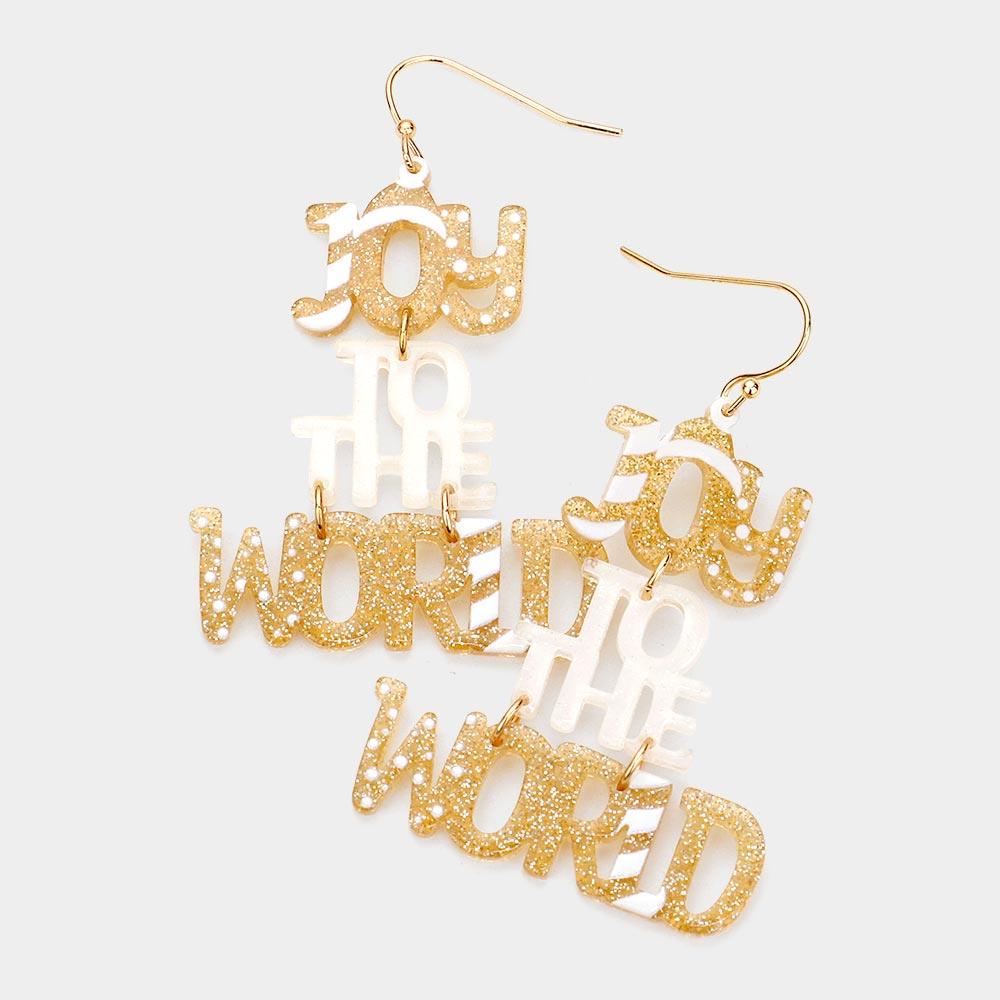 Gold Acetate Christmas Theme 