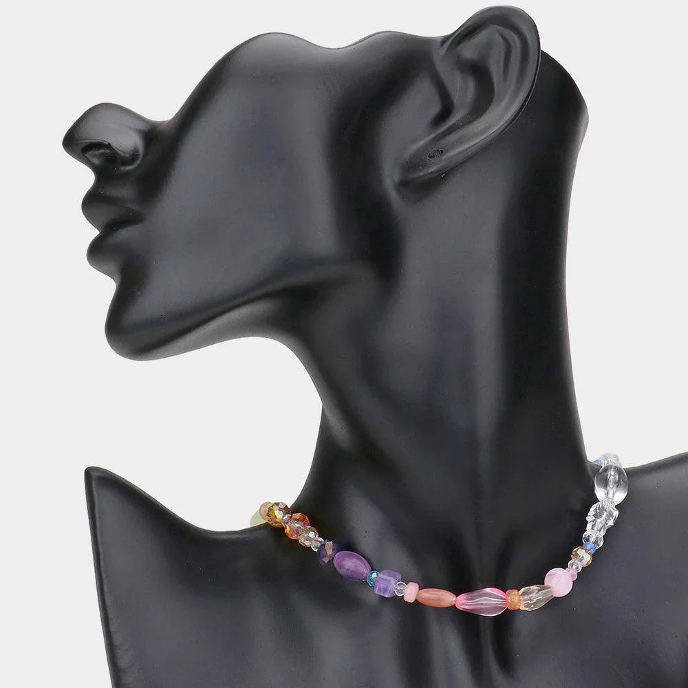 Multi Beaded Necklace - Jewelry Store by Erik Rayo