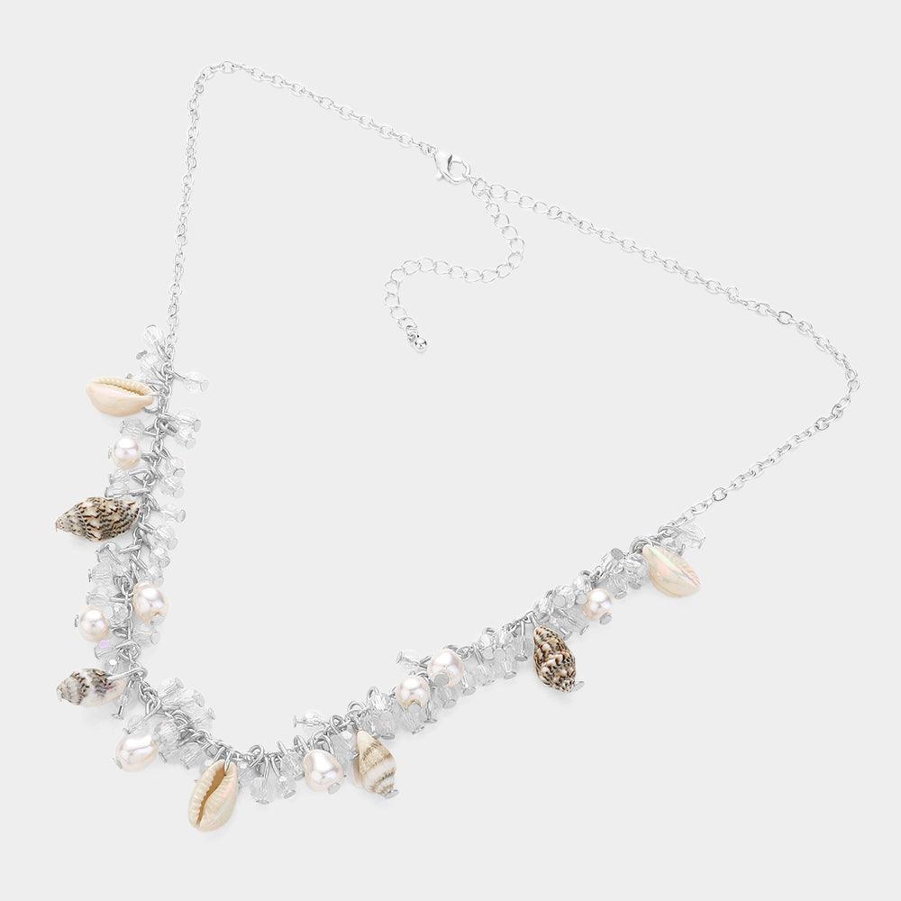 Starfish Pearl Shell Charm Necklace - Jewelry Store by Erik Rayo