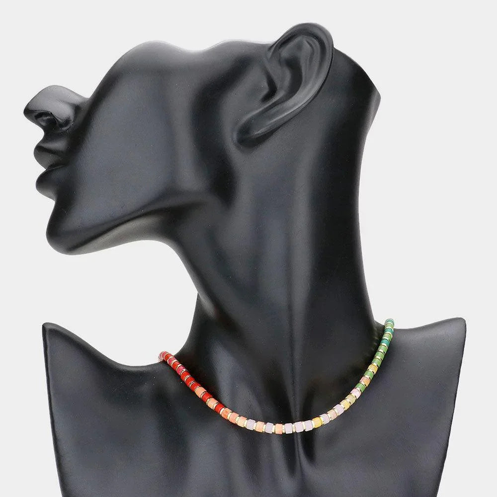 Beaded Necklace - Jewelry Store by Erik Rayo