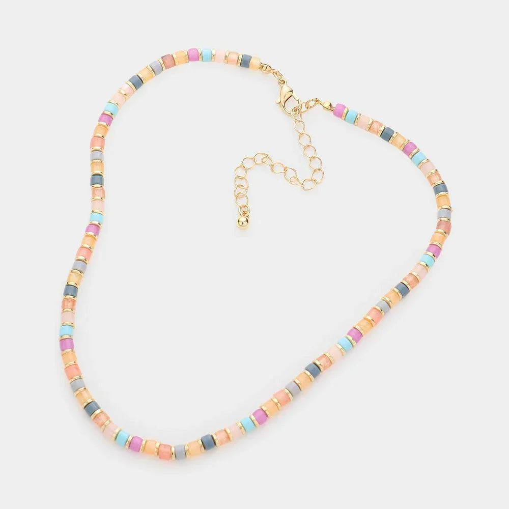Beaded Necklace - Jewelry Store by Erik Rayo
