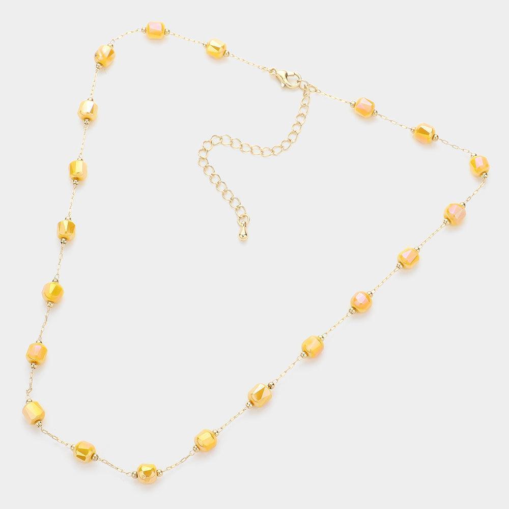 Bead Station Necklace - Jewelry Store by Erik Rayo