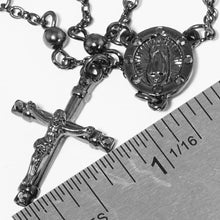 Load image into Gallery viewer, Crucifix Pendant Beaded Y Rosary Necklace
