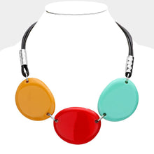 Load image into Gallery viewer, Resin Bead Link Necklace
