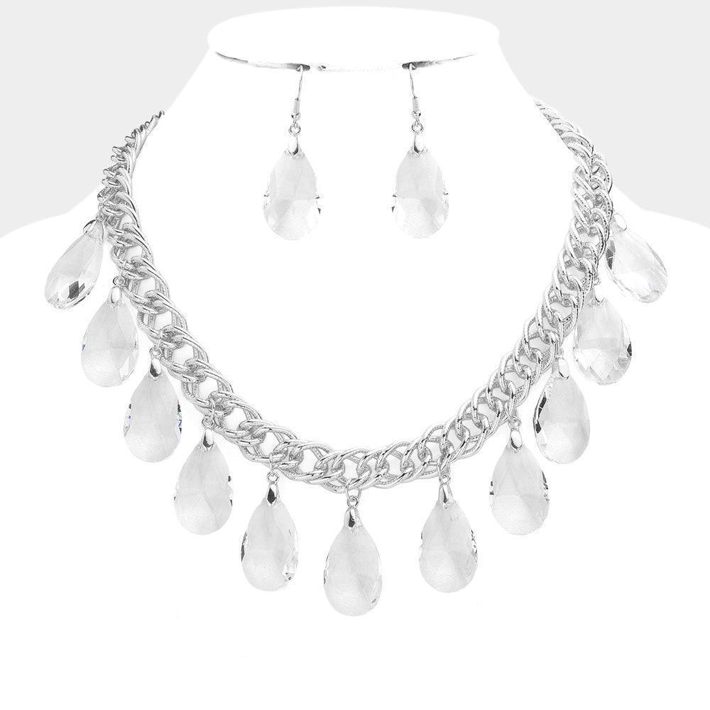 Teardrop Link Statement Necklace - Jewelry Store by Erik Rayo