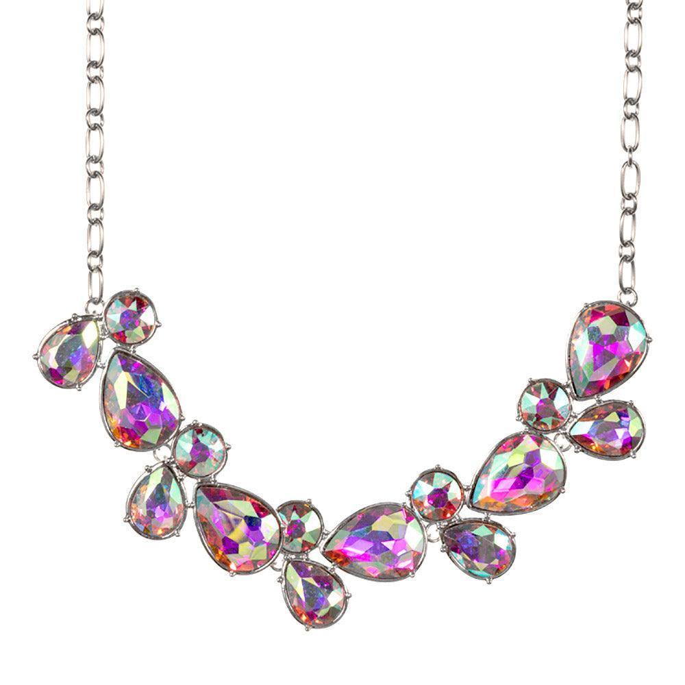 Teardrop Crystal Stone Necklace - Jewelry Store by Erik Rayo