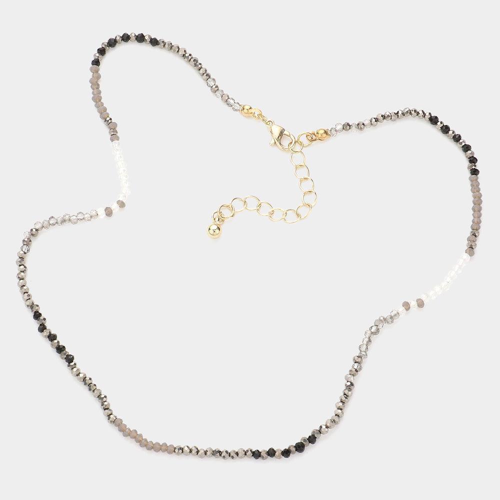 Faceted Beaded Necklace - Jewelry Store by Erik Rayo