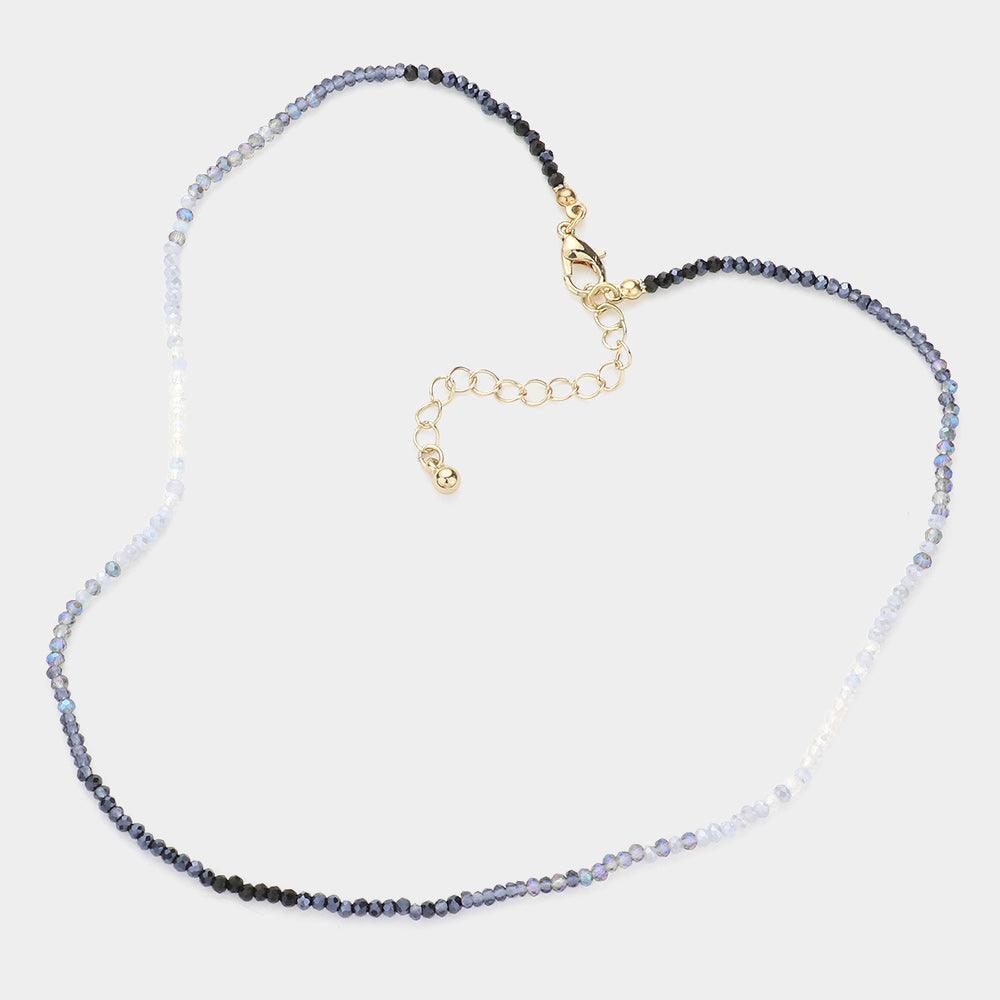 Faceted Beaded Necklace - Jewelry Store by Erik Rayo