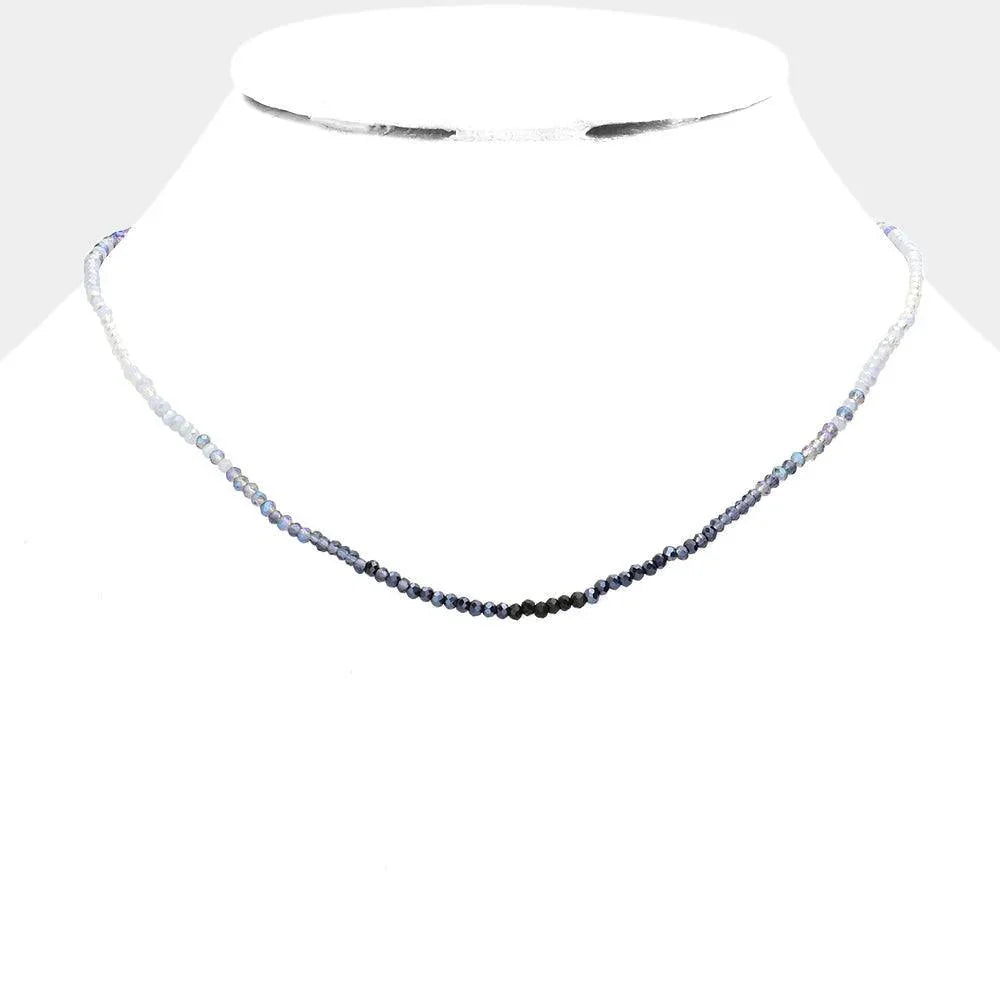 Faceted Beaded Necklace - Jewelry Store by Erik Rayo