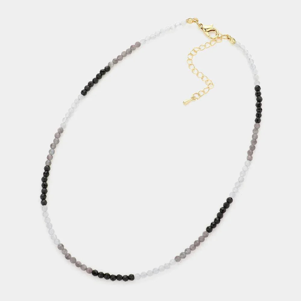 Cats Eye Beaded Necklace - Jewelry Store by Erik Rayo