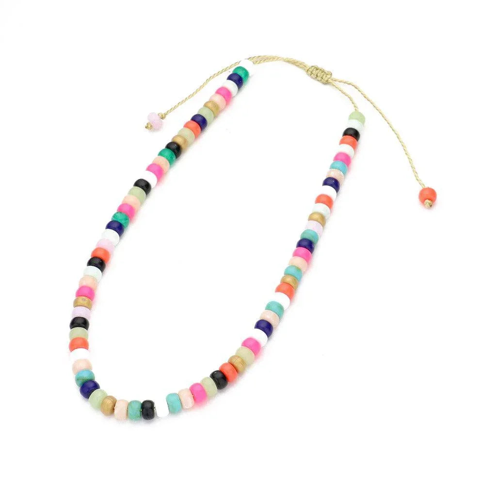 Colorful Beaded Necklace - Jewelry Store by Erik Rayo