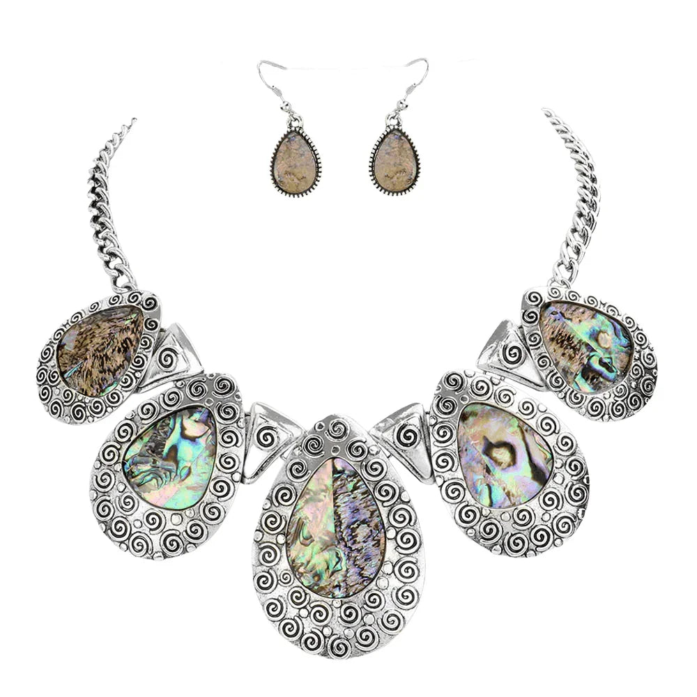 Abalone Accented Necklace - Jewelry Store by Erik Rayo