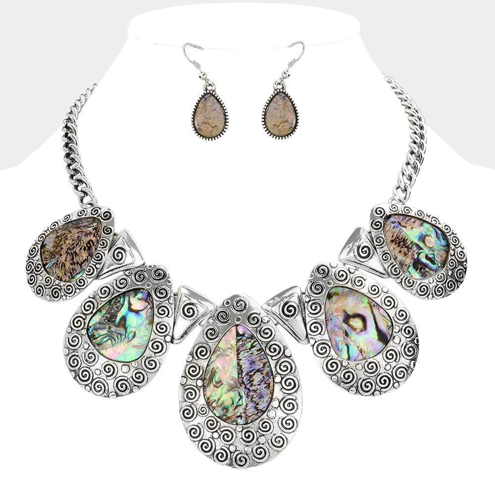 Abalone Accented Necklace - Jewelry Store by Erik Rayo