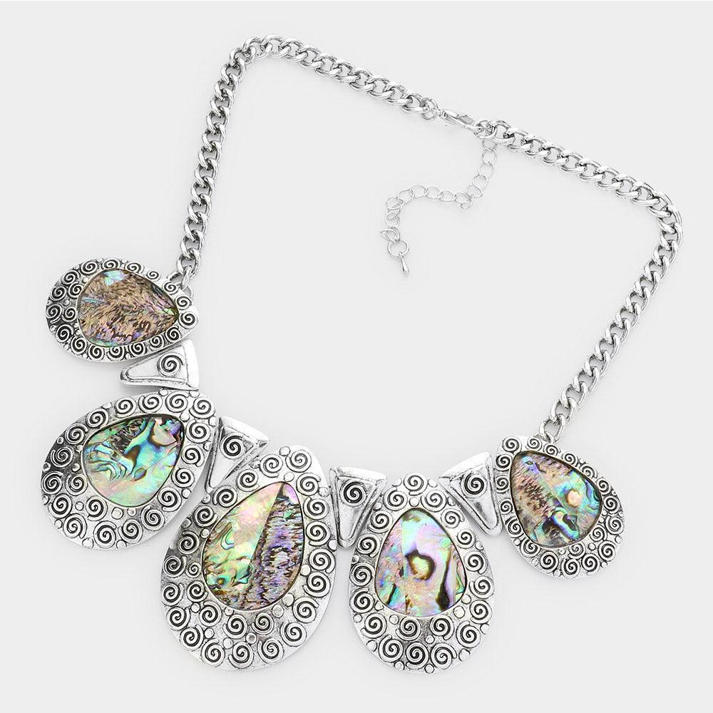 Abalone Accented Necklace - Jewelry Store by Erik Rayo