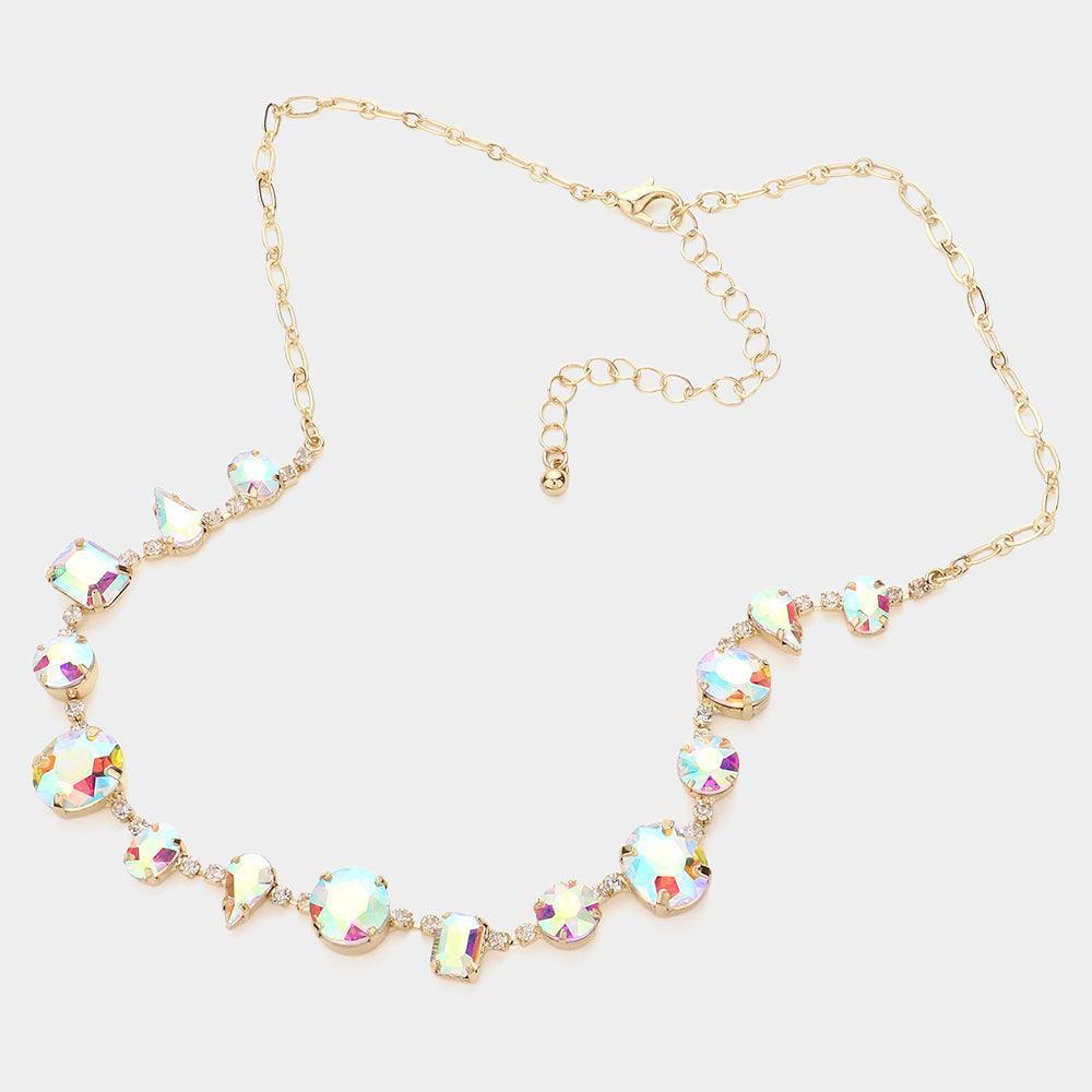 Geometric Stone Collar Necklace - Jewelry Store by Erik Rayo