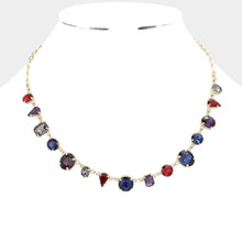 Load image into Gallery viewer, Geometric Stone Collar Necklace
