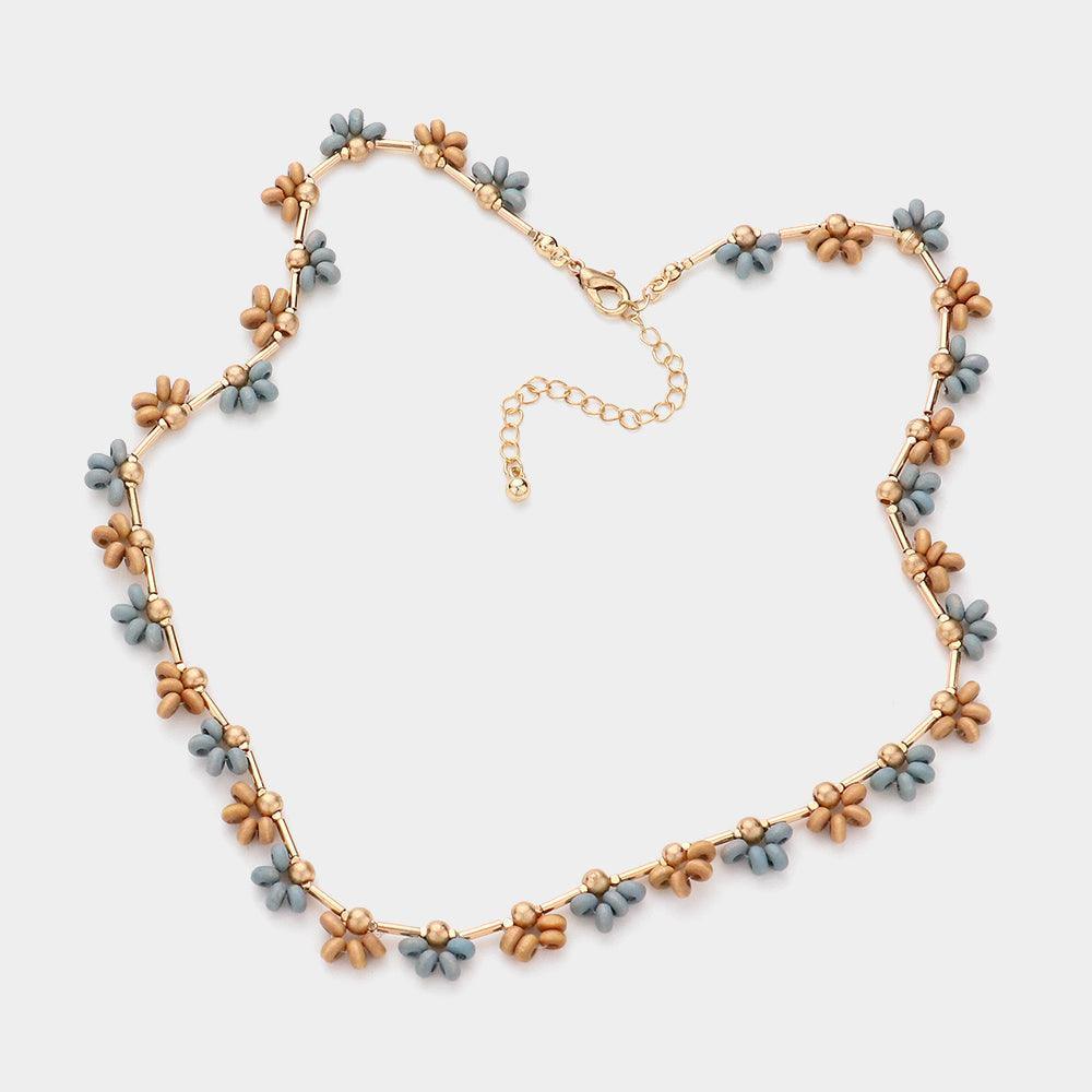 Wood Ball Cluster Necklace - Jewelry Store by Erik Rayo