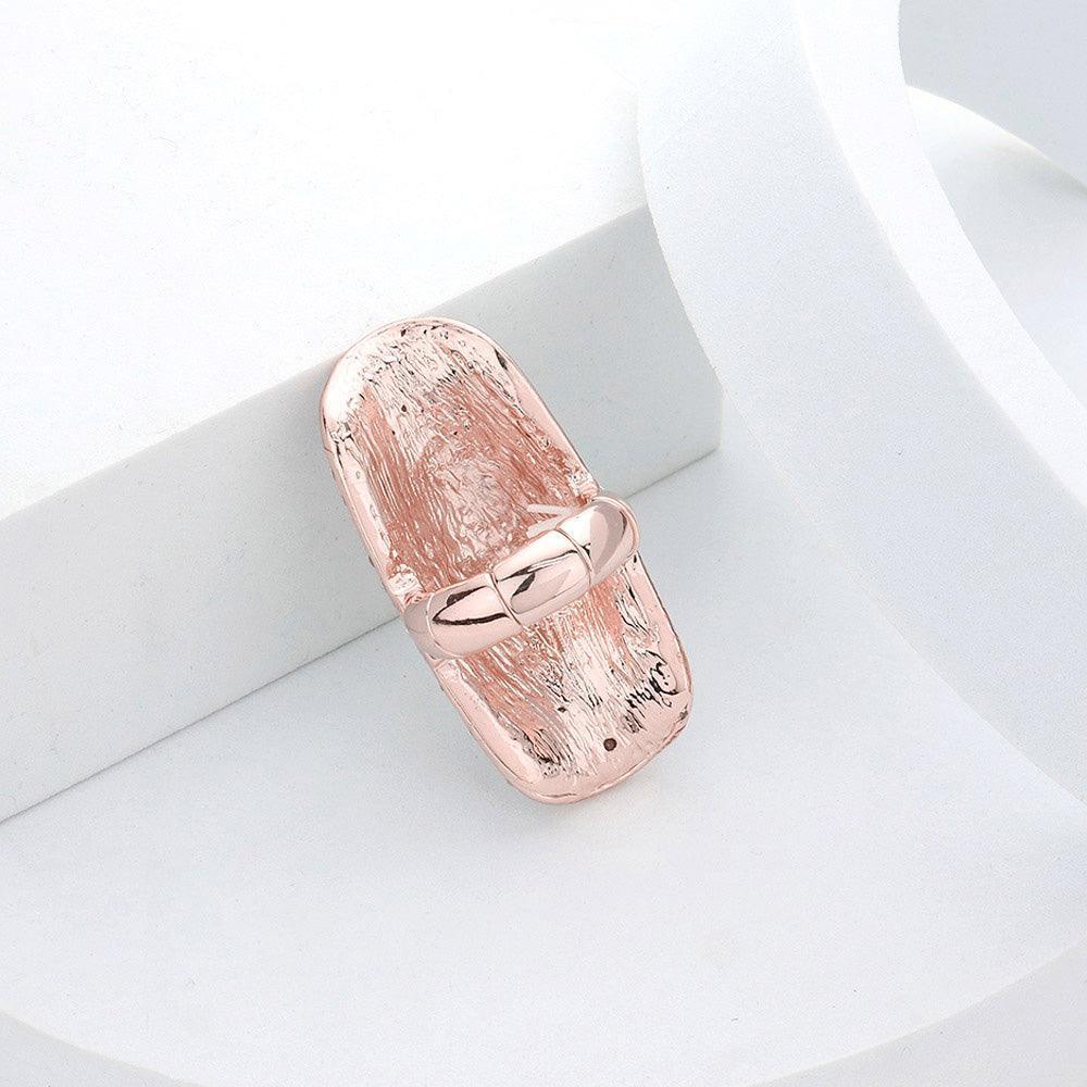 Crystal Rhinestone Pave Stretch Cocktail Ring - Jewelry Store by Erik Rayo