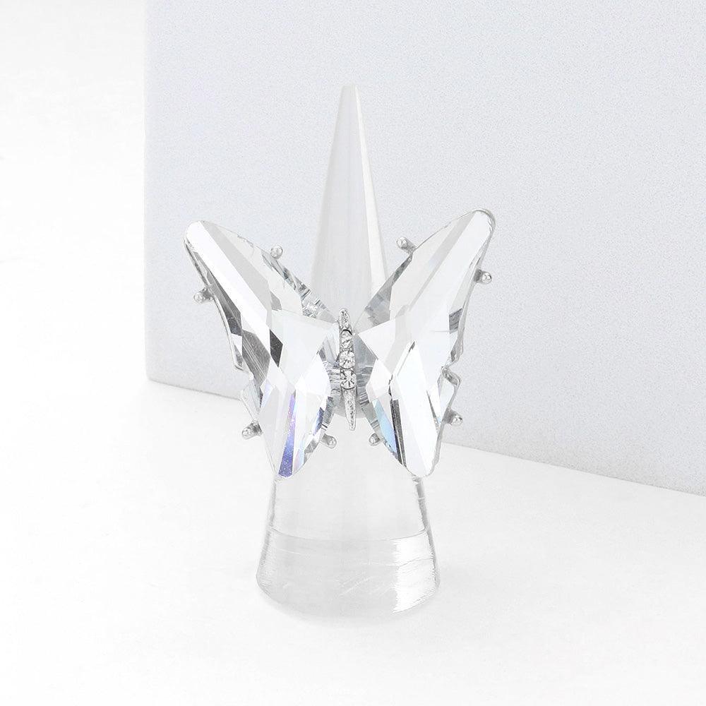 Butterfly Stretch Ring - Jewelry Store by Erik Rayo