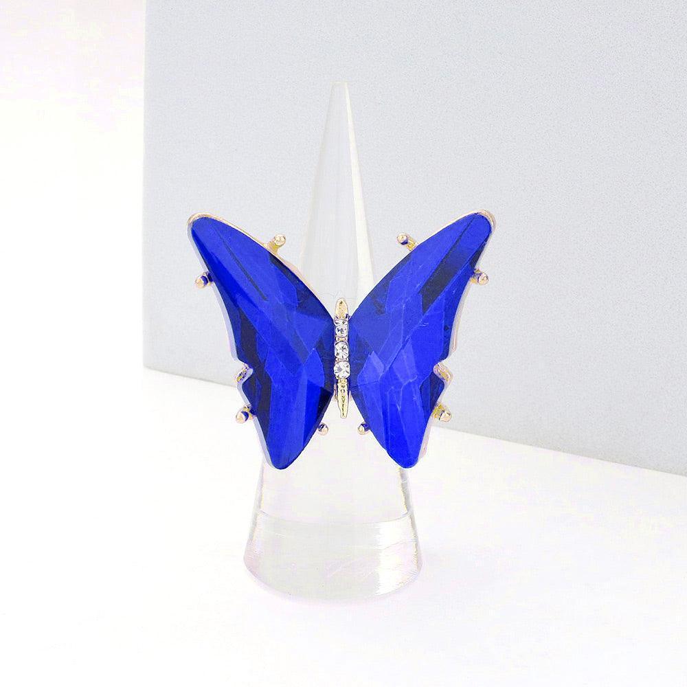 Butterfly Stretch Ring - Jewelry Store by Erik Rayo
