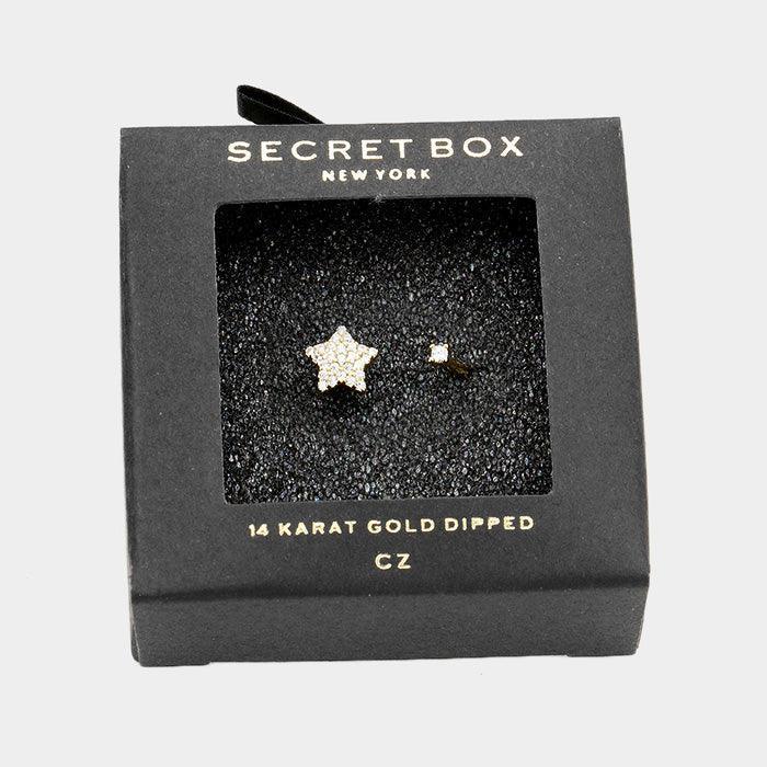 14K Gold Dipped CZ Star Ring - Jewelry Store by Erik Rayo