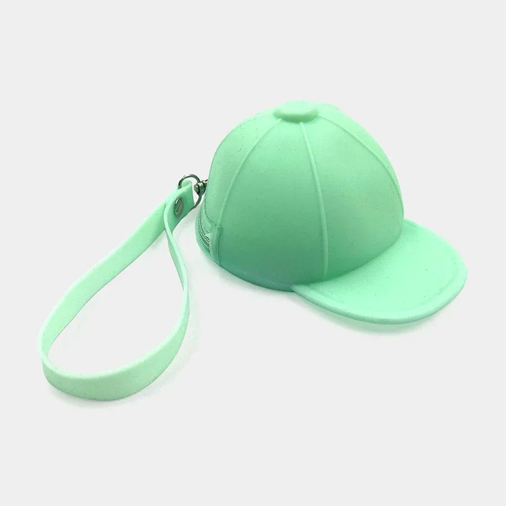 Silicon Hat Coin Purse With Strap - Jewelry Store by Erik Rayo