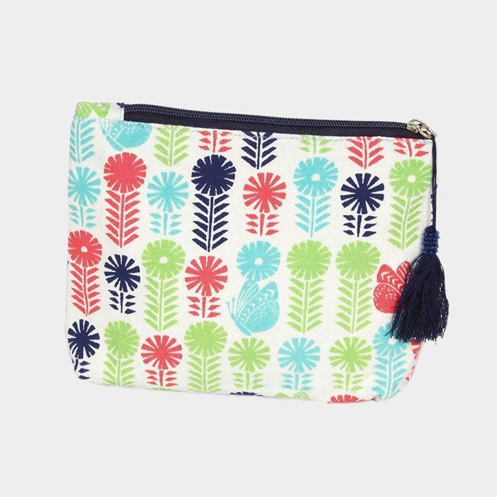 Flower Butterfly Pouch / Cosmetic Bag - Jewelry Store by Erik Rayo