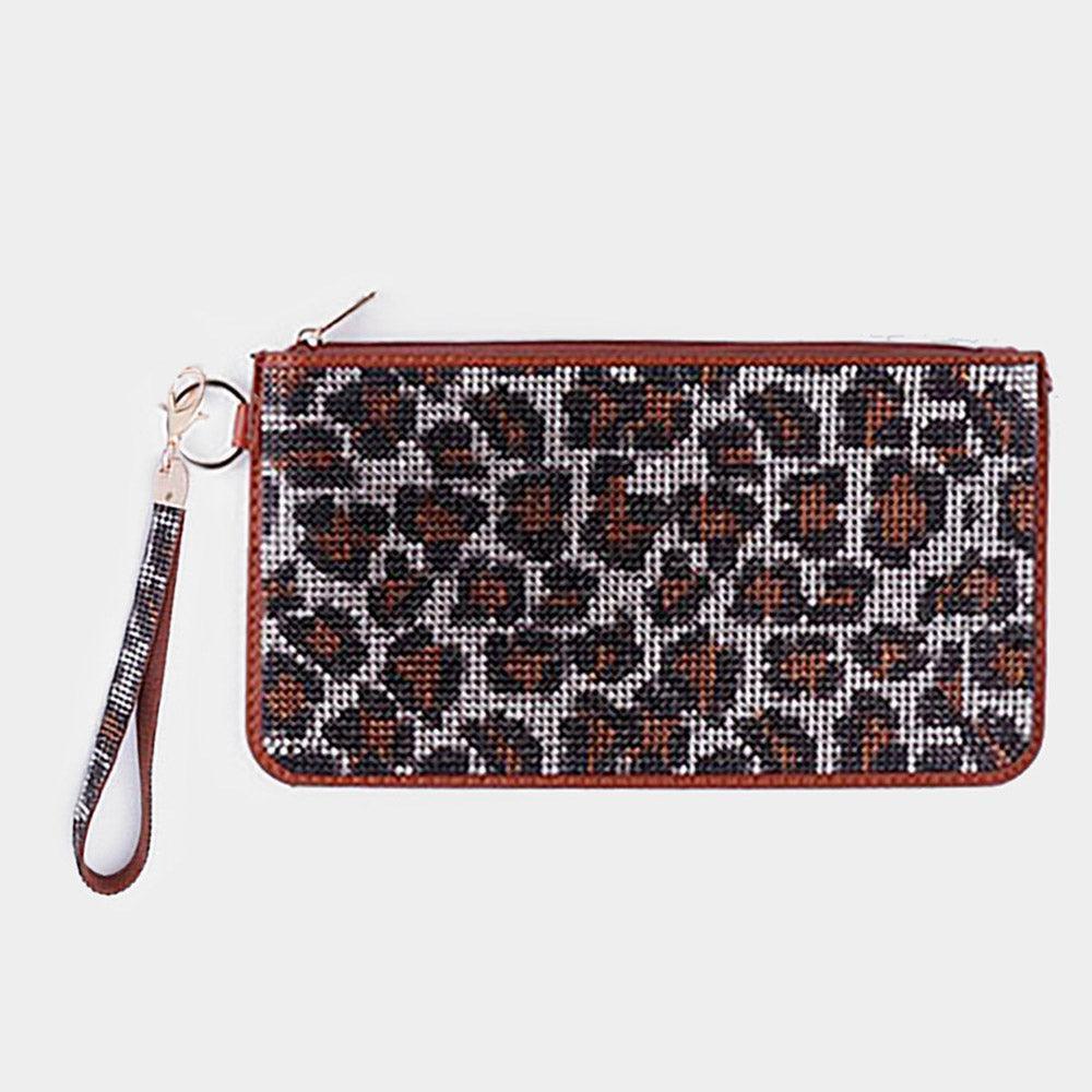 Double Sided Bling Wristlet Wallet/Clutch Bag - Jewelry Store by Erik Rayo