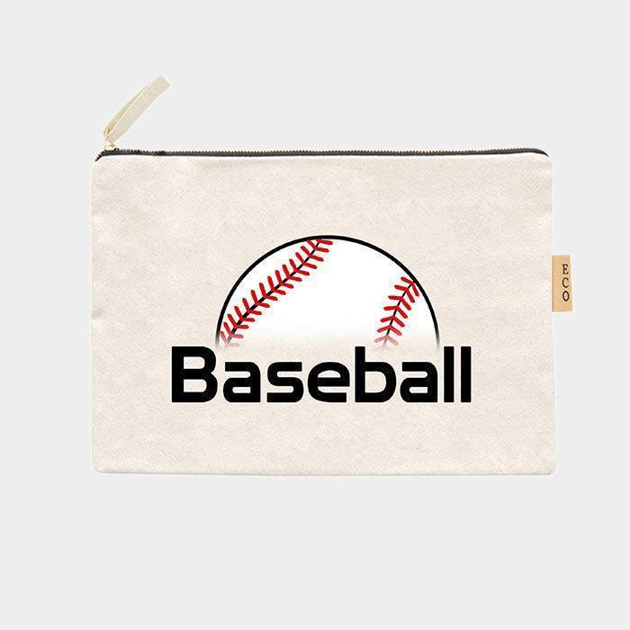 BaseballCotton Canvas Eco Pouch Bag - Jewelry Store by Erik Rayo