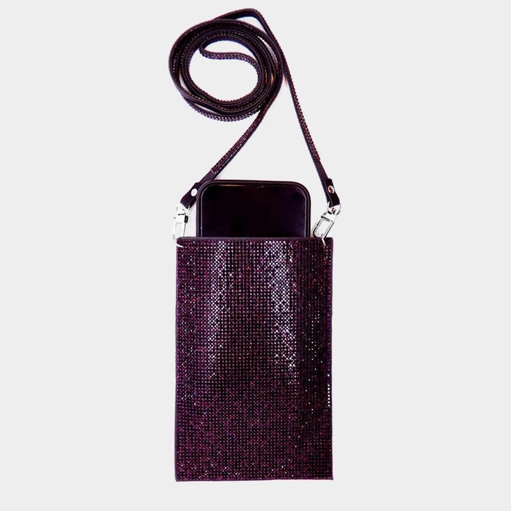 Bling Cellphone Crossbody Bag - Jewelry Store by Erik Rayo