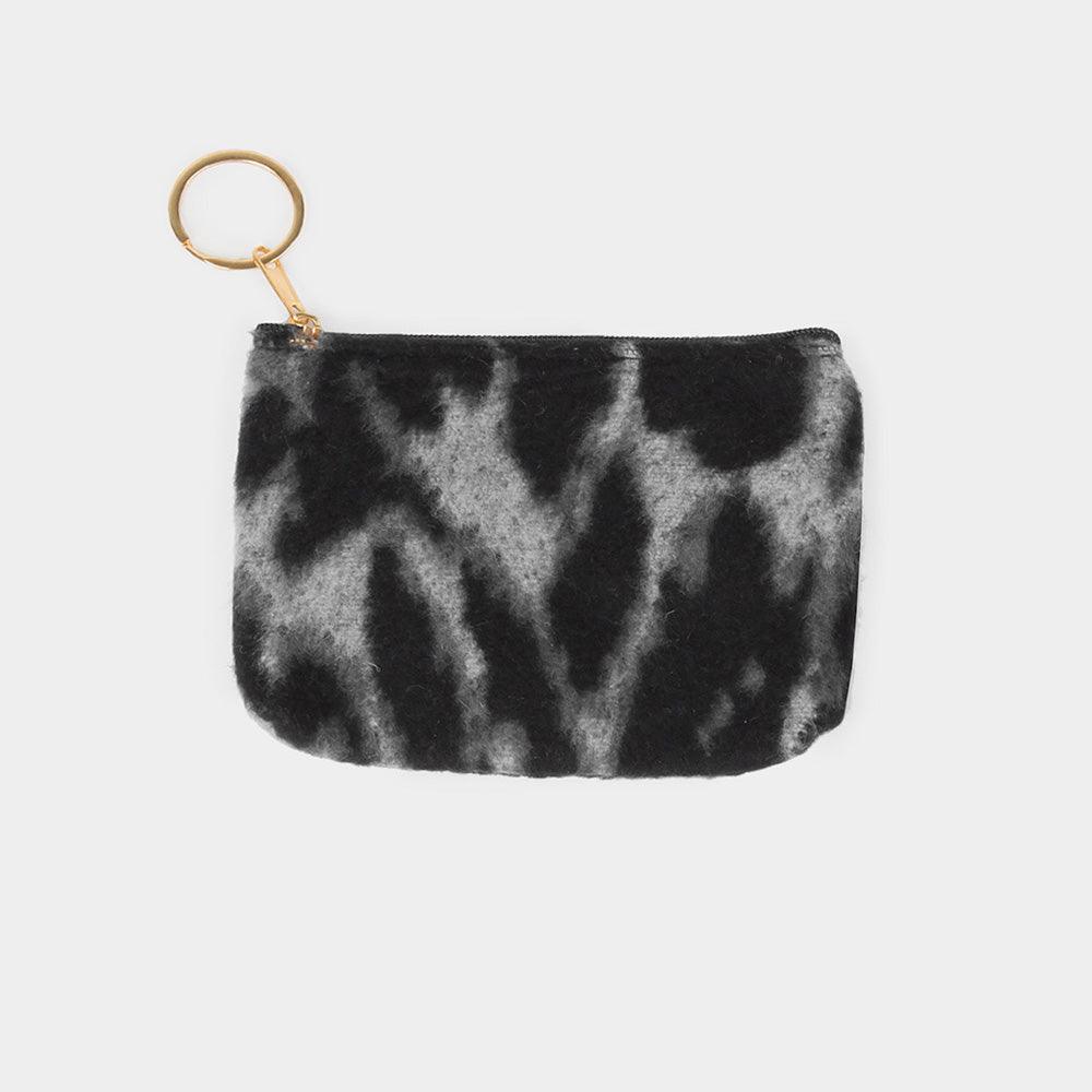 Leopard Patterned Coin / Card Purse