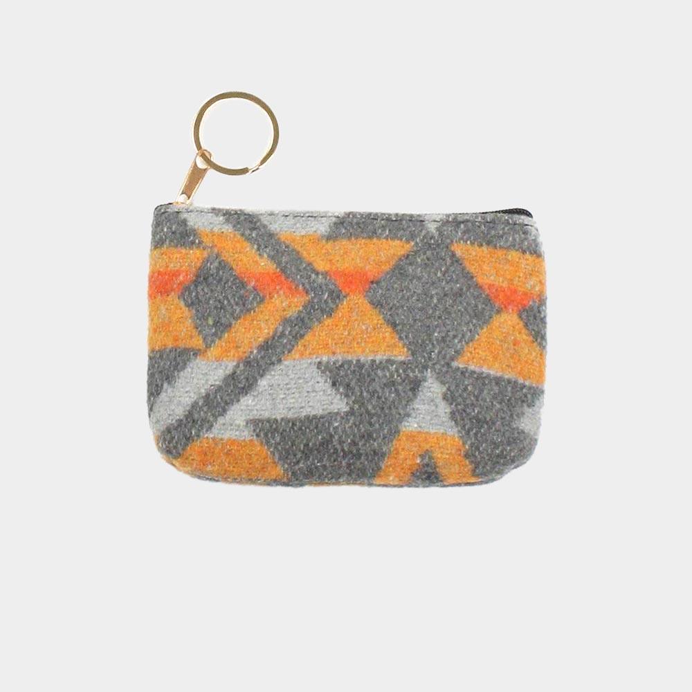 Western Print Coin / Card Purse